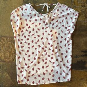 Cute light weight Ann Taylor shirt, like new, paisley pattern.